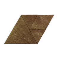 metallic | triangular
