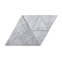 metallic | triangular