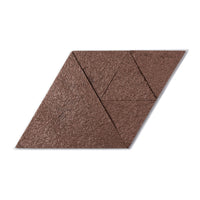 metallic | triangular