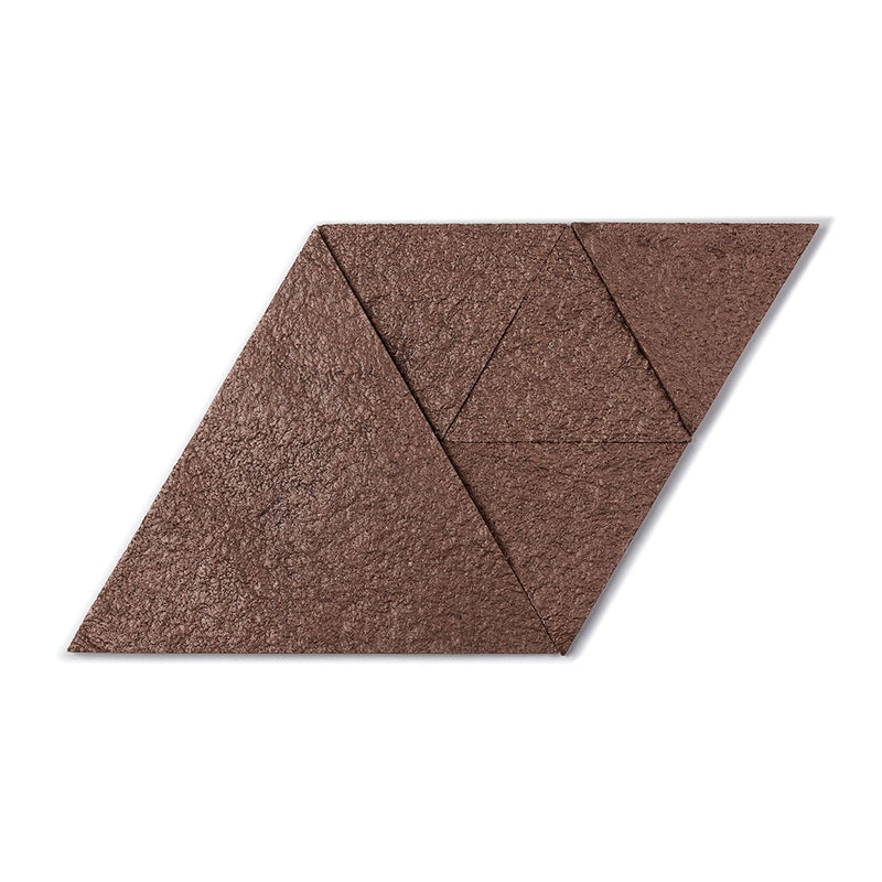 metallic | triangular